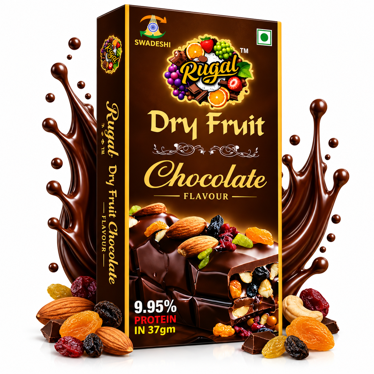 ChatGPT Image Sep 11, 2026, 05_55_22 PM Dry Fruit Chocolate - (37g) - Image 1