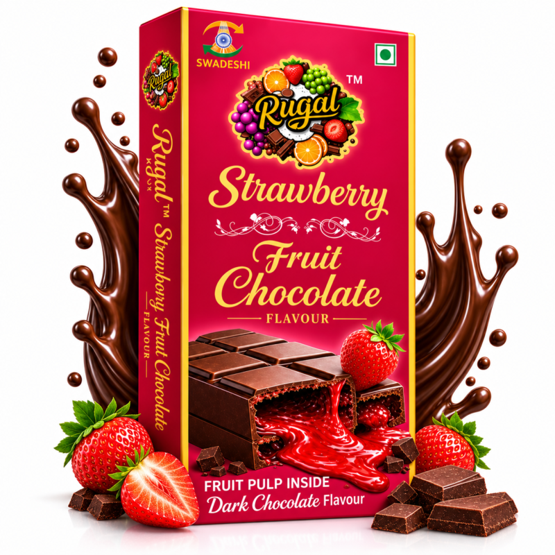 Strawberry Fruit Chocolate - (37g)