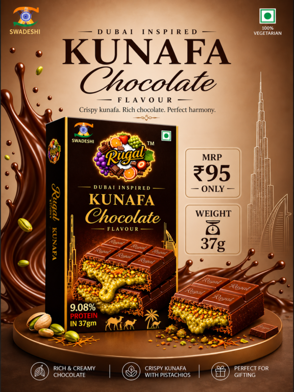 Rugal Kunafa Chocolate – (37g)