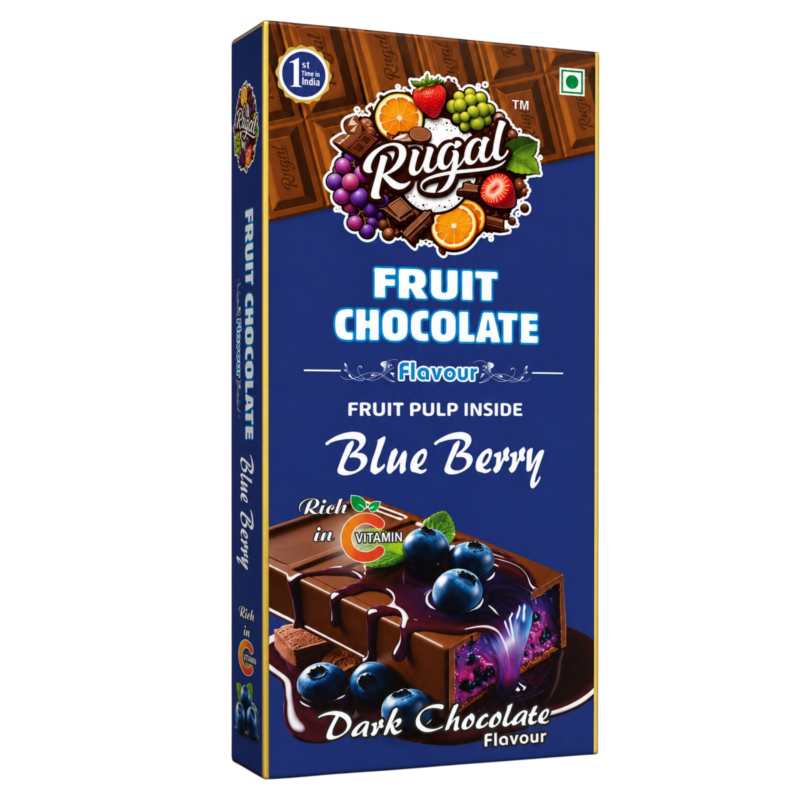 Blue Berry Fruit Chocolate - (118g)